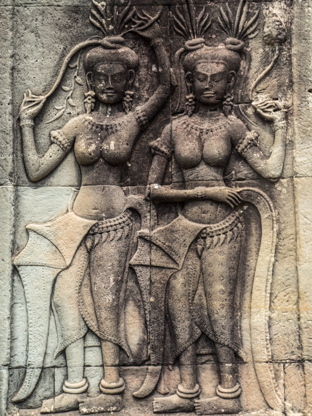 Apsaras at Angkor Wat