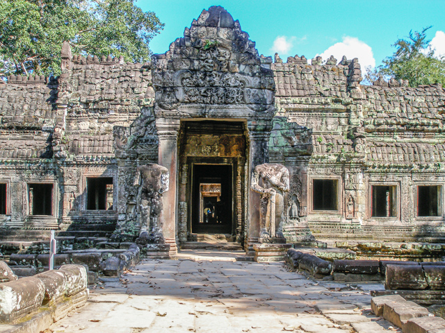 Front of Preah Khan 