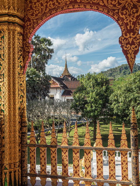 Front view of Haw Pha Bang 