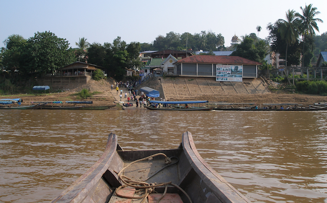 On the boat to Huay Xai, Laos