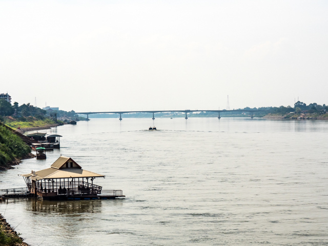  Friendship Bridge across the Mekong River