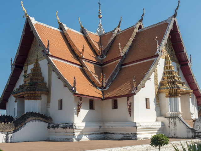 Exterior view of Wat Phumin in Nan 