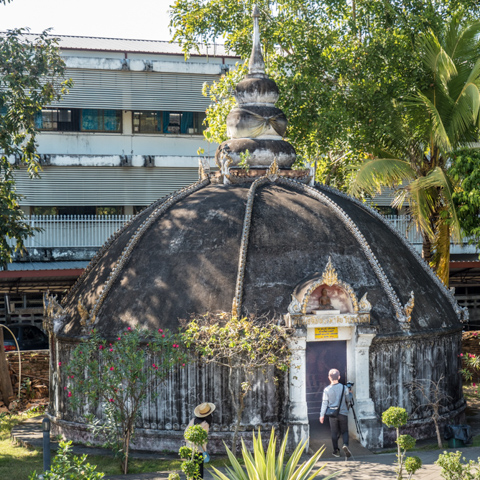  Rotunda Housing Dipiction of Naraka at Wat Phumin, Nan