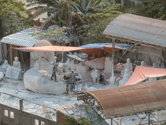 Stone Masons working Marble 