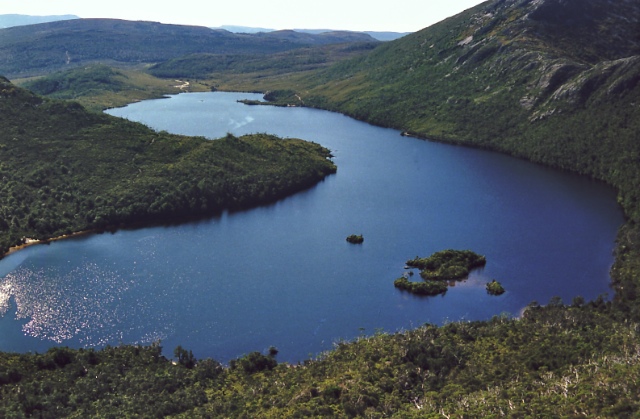 Dove Lake from the Little Horn