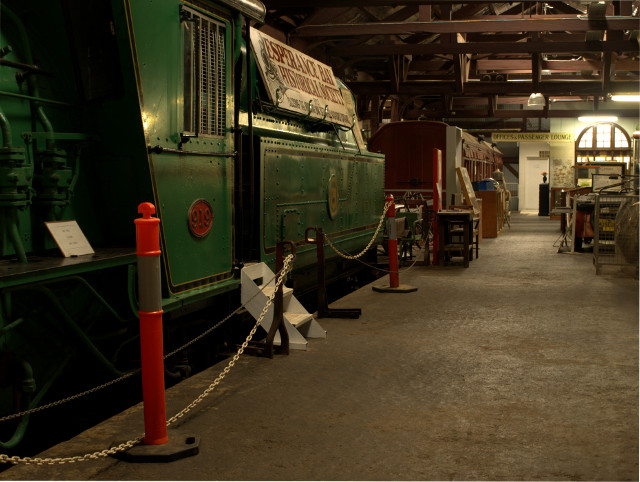 Steam Train in the Esperance Museum