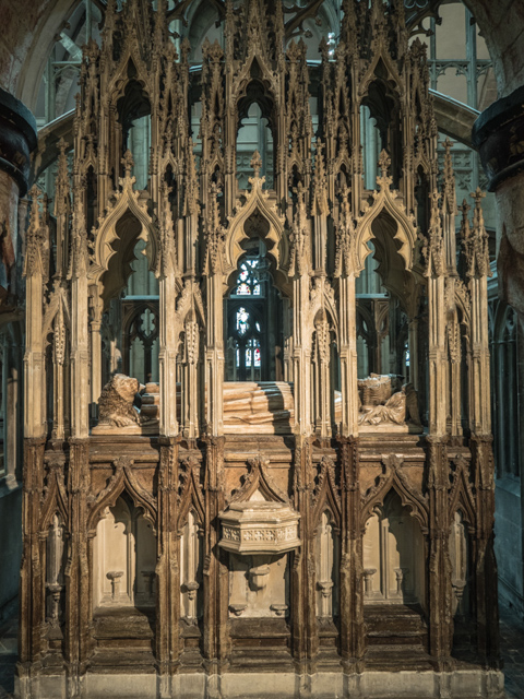 Tomb of King Edward II in Gloucester Cathedral 