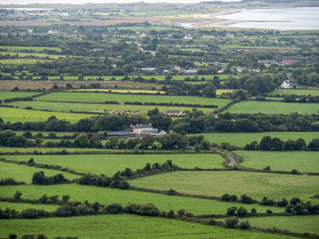 Overlooking Inch Beach on the Return to Killarney 