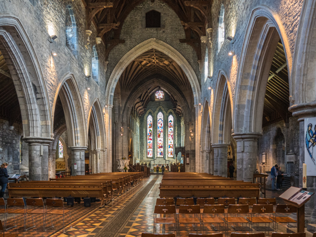 Interior of St Candices Cathedral