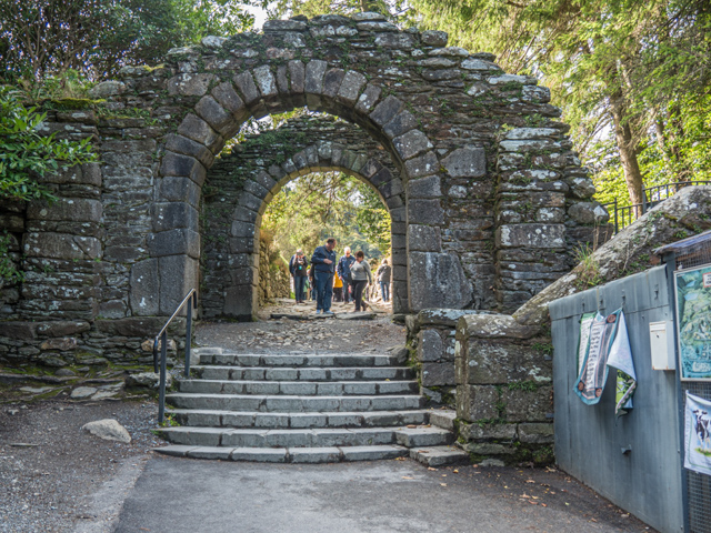 Gateway to Glendalough monastic city 