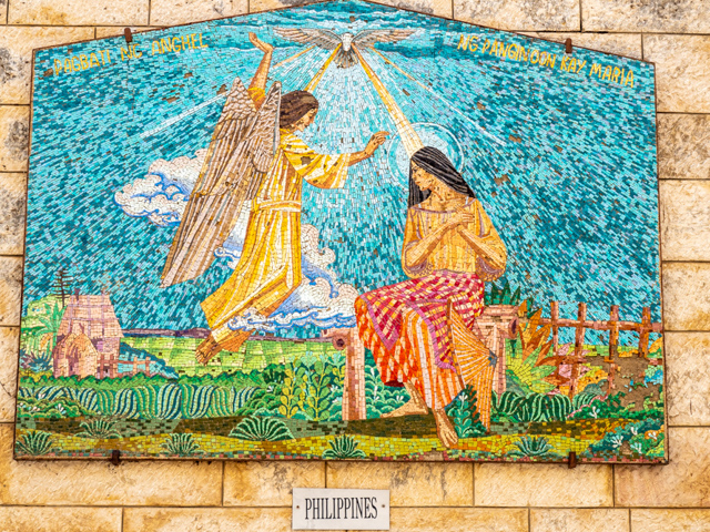 Mosaic of the Annunciation 