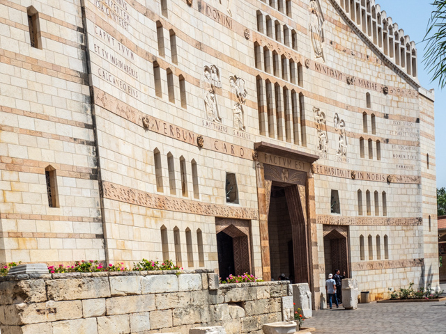  Entry to the Basilica of the Annunciation