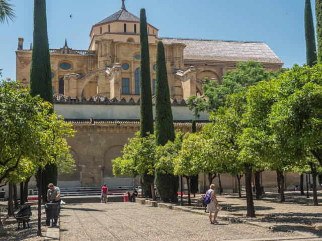 Mosque surrounding Cathedral 