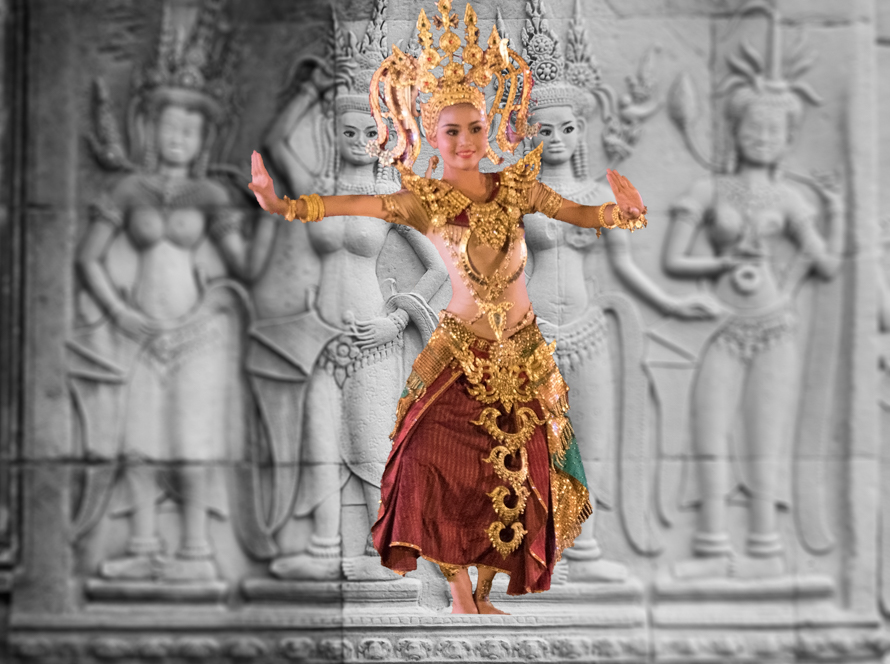 Dancers at Angkor Wat