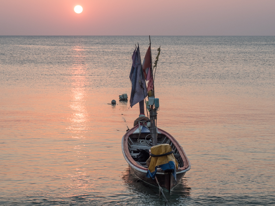 Sunset at Koh Lanta 