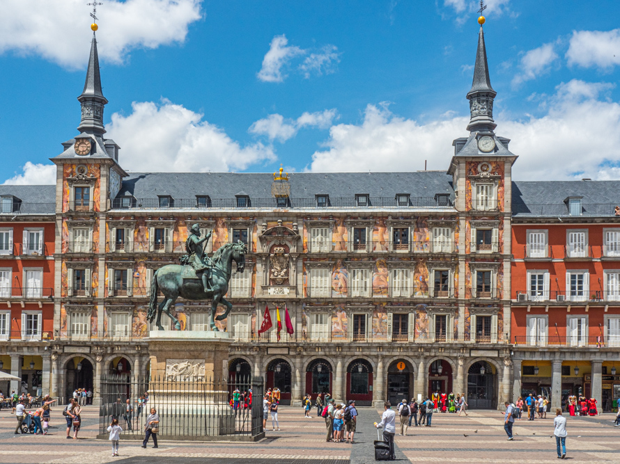  Plaza Major (Town Square) in Madrid 