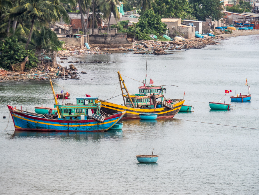 Fishing Boats at Mui Ne. 