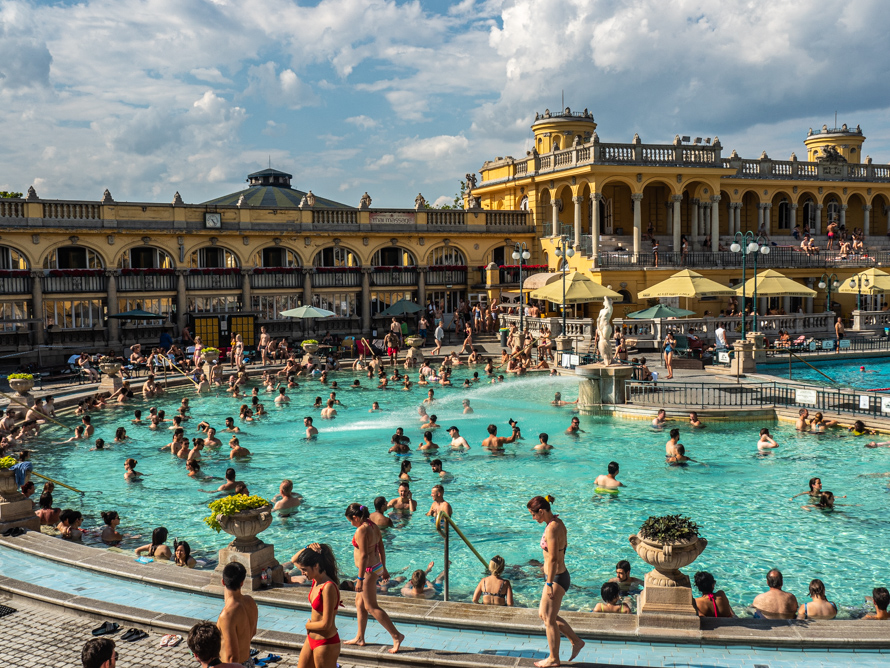 Szechenyi Medical Thermal baths. 